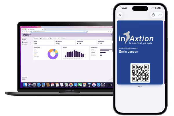 Card manager met Wallet InAxtion